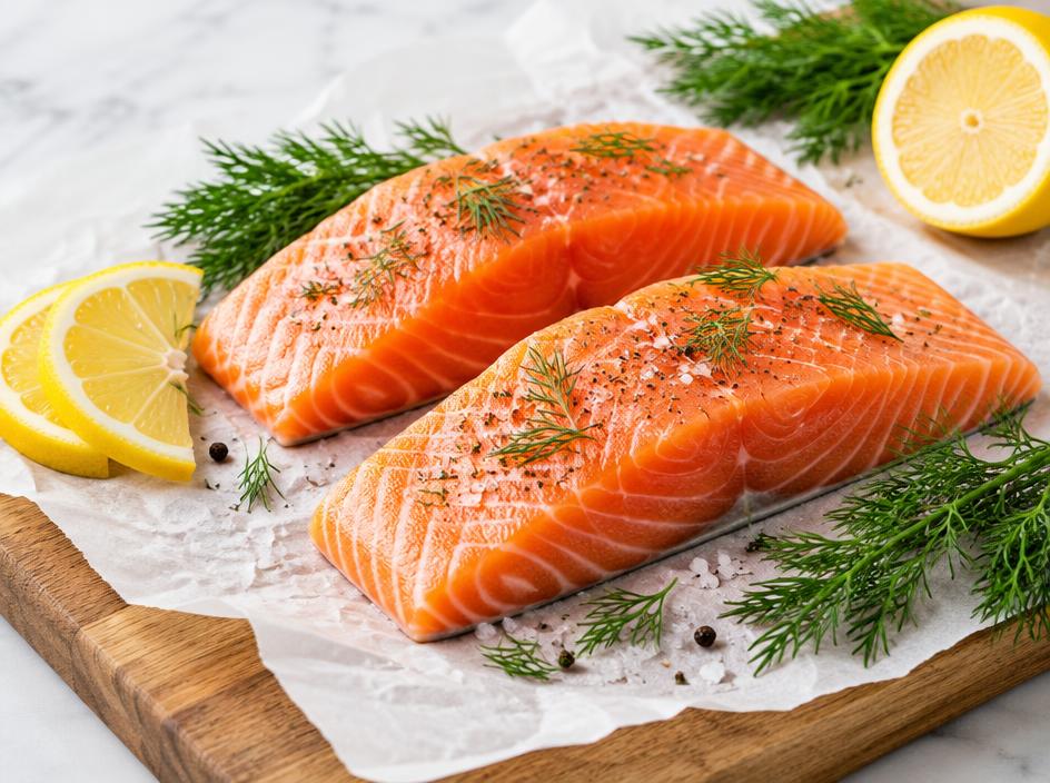 Verse zalmfilet